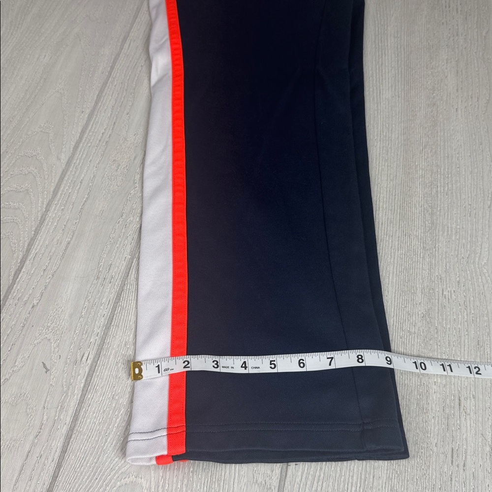 New Fila Track Pants, medium, blue w/sport stripes, straight- wide leg joggers - Picture 8 of 10